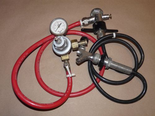 Taprite Series 740 CO2 Regulator w/ Keg Tap and Faucet INV9662