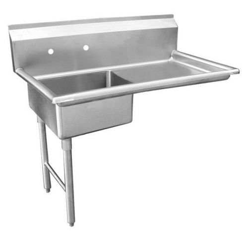 Stainless Steel Under Counter Dish Table 60&#034; Left Side