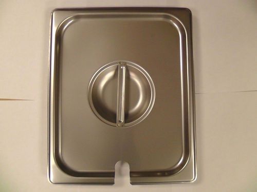 Half Size Slotted Cover fo Steam Pans Thunder Group Stainless Steel