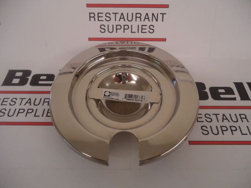 *NEW* Stainless Steel 5&#034; Notched Round 2.125 qt. Inset Cover - FREE SHIPPING