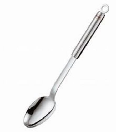 Rosle Spoons Round handle basting spoon, Stainless Steel