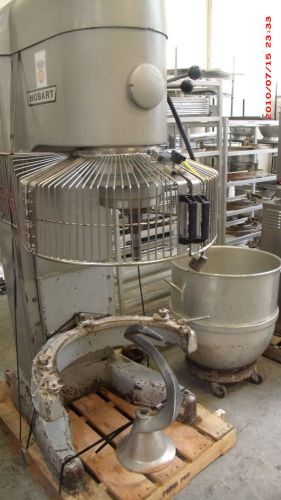 Hobart 140/qt. mixer, comes with guard, bowl, hook and bowl dolly for sale