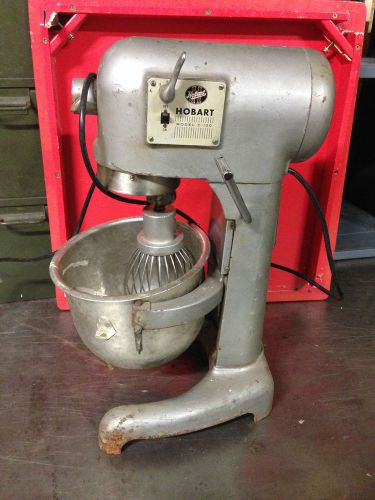 Hobart c-100 mixer used with 2 attachments &amp; bowl