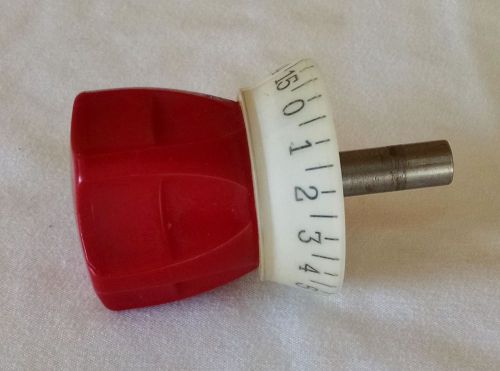 Berkel Meat Slicer Indexing Knob Fits 825 E ~Very Good Condition