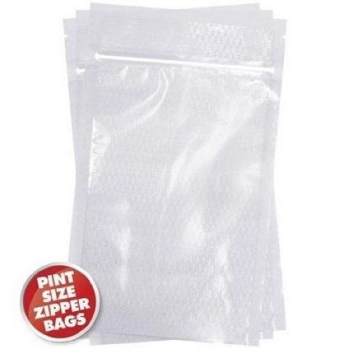 Weston 30-0206-W Zipper Seal Vacuum Bags, 6&#034; x 10