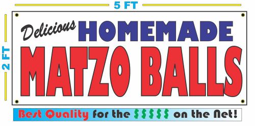 HOMEMADE MATZO BALLS BANNER Sign NEW Larger Size Best Quality for the $$$ BAKERY