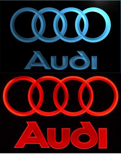 Audi 80 100 a4 a6 a8 a10 q5 q7 tt r8 rs6 s8 aq5 led bar garage neon light sign for sale