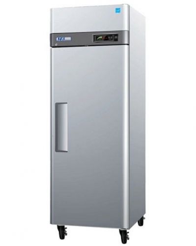 New turbo air 24 cu ft m3 series ss solid door reach in refrigerator-1 door! for sale