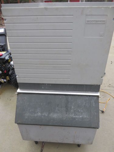 Scotsman ice machine w bin  300 lbs cme250ae-1a air cooled 120v free shipping for sale