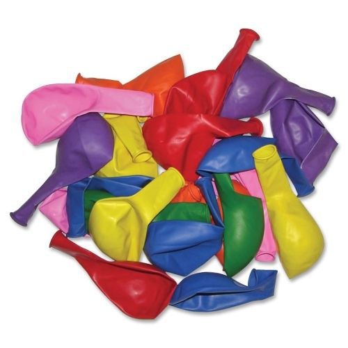 Tco61100 ballons, helium-quality, 12&#034; latex, 100/pk, assorted bright for sale