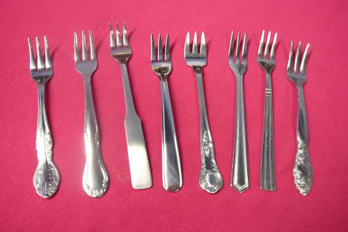 LOT OF 4DZ COCKTAIL OYSTER FORK S/S FLATWARE NEW CAPCO