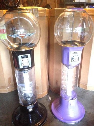 New gumball spiral machine 5 ft, black, purple,yellow for sale