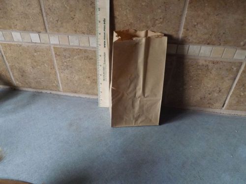 Paper popcorn concession bags - set of 500- 8 1/2 &#034; bags for sale
