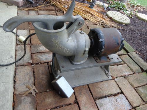 CLAWSON ICE CUBE SHAVER CRUSHER  ROTARY ELECTRIC SHELL NO 1 -WHAT A BEAST!