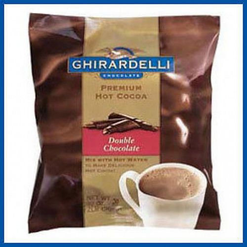 Ghirardelli Double Chocolate Premium Hot Cocoa 32 oz 4 count