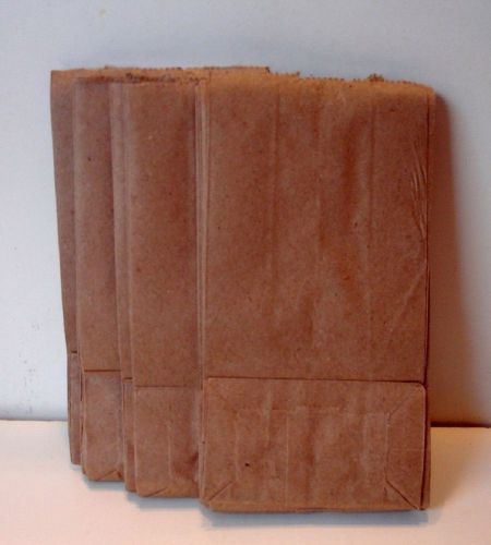 25 Half Pound Brown Paper Bags For Old Bag Racks