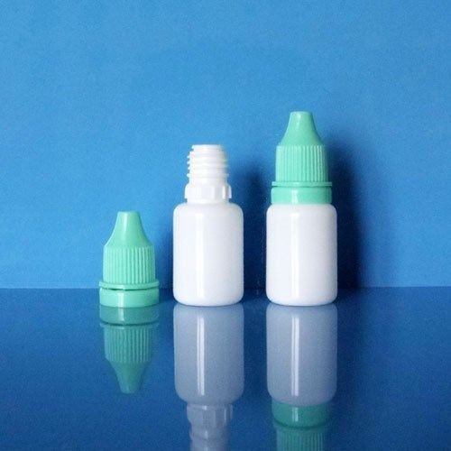 100 10 ml 1/3 oz white plastic squeeze dropper bottles tamper proof thief safe for sale