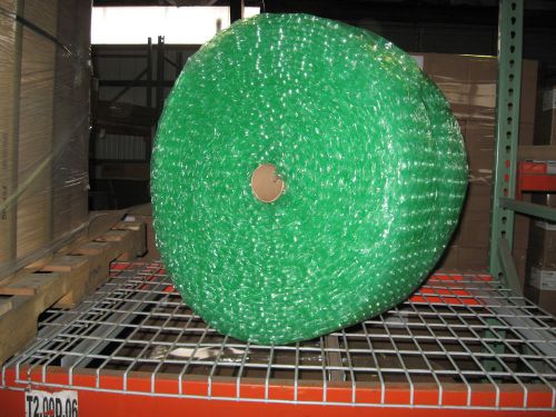 LG 1/2&#034; RECYCLED GREEN BUBBLE WRAP - 12&#034; x 125&#039;