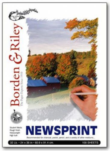 Newsprint Paper Pad Size: 24&#034; x 36&#034;