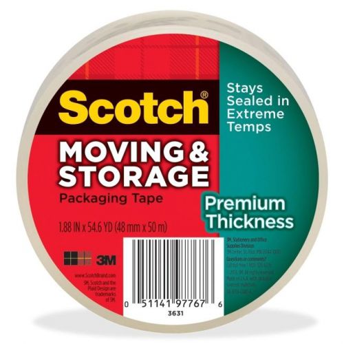Scotch 3.1mil moving storage tape - 54.60 yd length - durable - 1 roll (mmm3631) for sale