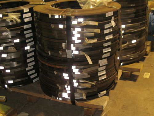 Steel strapping   3/4&#034;  x .029 x 1012.5 ft lg     2x1295    magnus +    signode for sale