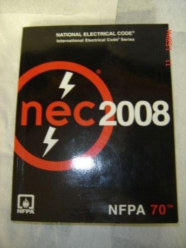 NEC 2008 INTERNATIONAL ELECTRICAL CODE