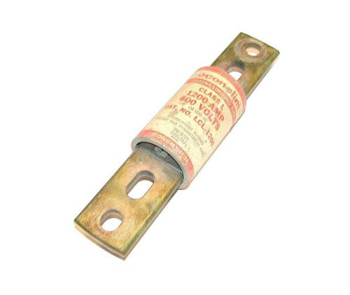 ECONOLIM  1200 AMP FUSE 600 VAC MODEL  LCL-1200  (2 AVAILABLE)