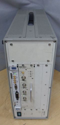 HP Agilent E1725A Time Interval Analyzer E1740A VXi Bus E1406A Module Mainframe