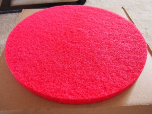 Glit red buffer floor pad , 17&#034;, single pad for sale