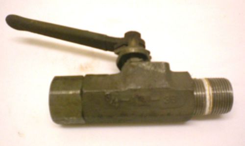 Stainless Steel 3/4&#034; Ball Valve, JAMESBURY, Made in USA