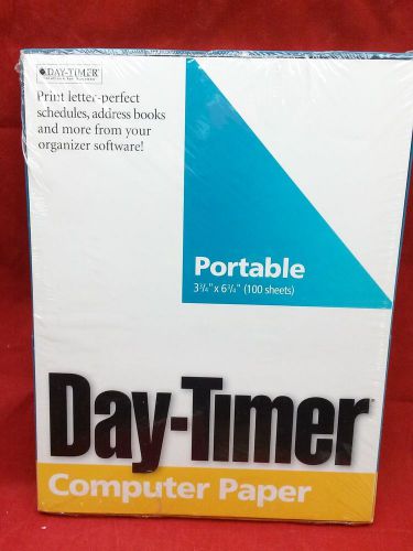 Day-Timer Printable Planner Portable Size #29000