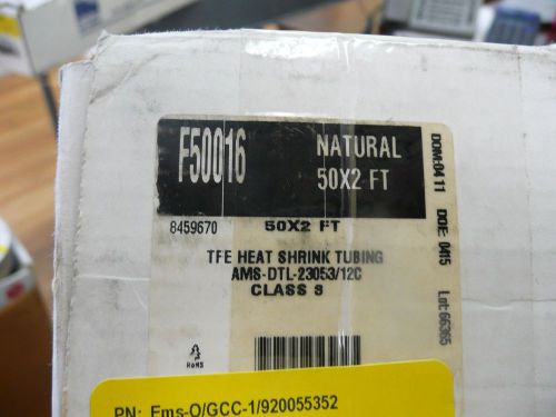 Alpha F50016-NAT-50X2 Heat Shrink Tubing Natural   .093 ID   48pcs 2ft   96ft