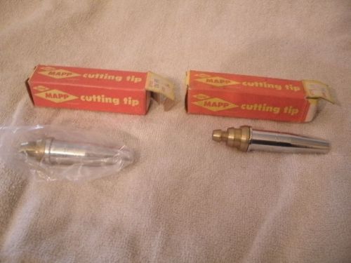 2 Dow  Mapp Cutting Tip &#039;s Style 2V FS size 56 and Style A-FS size 56 Never Used