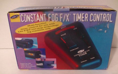 Lite F/X Constant Fog F/X Multi-Function Timer Control