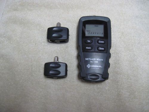 GREENLEE - NETcat Micro - NC-100 Digital Wiring / Cable Tester