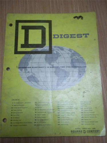 Square D Catalog~Asbestos Paper~Copper/Aluminum Conductors~1963