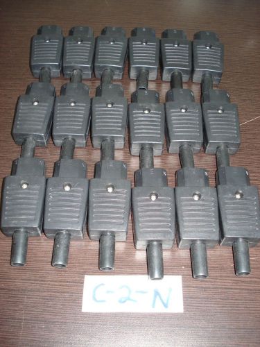 Lot of 18 IEC C13 Inline Female 6A/250V 3PIN Inline Chassis Socket Plug