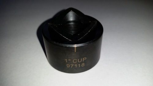 NEW Rectorseal 97118 KO Punch 1 inch Cup &amp; Cutter for Rectorseal KO Puncher