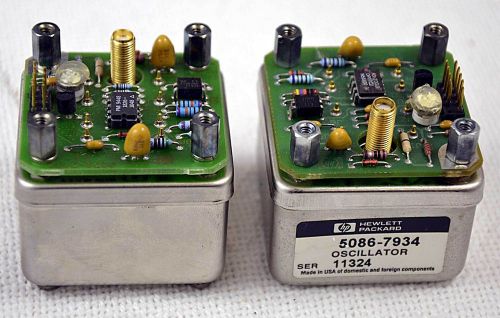 Qty (2)  HP/Agilent  5086-7934  YIG Oscillators