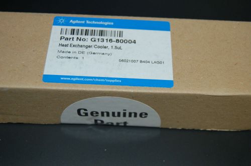 New Agilent heat exchanger cooler 1.5 ul G1316-80004 thermostatted column compar
