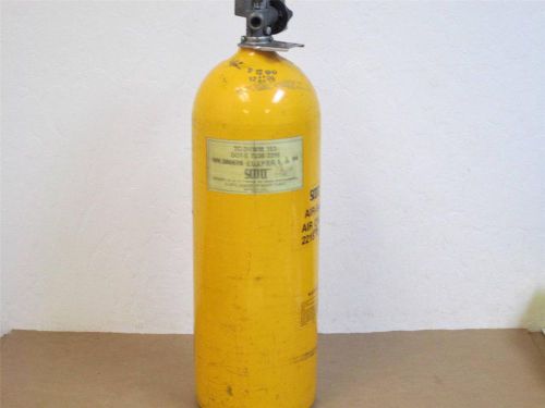 Luxfer/scott tc-3hwm153  scba oxygen tank 2216 psi (date &#039;94 - last stamped &#039;04) for sale