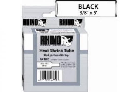New dymo 18053 rhino 3/8 white heat shrink tubes for sale