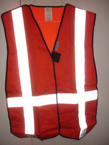 ORR Flame Resistant Welders Tearaway Vest - Hi Vis ORANGE - Jumbo NEW