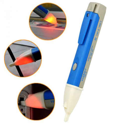 AC 90~1000V Non-Contact LED Light Pocket Voltage Detector Sensor Tester Pen