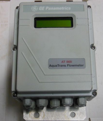 GE Panametrics Aqua Trans Flowmeter AT 868 AT868W-1-1-1-1 AT868W1111  Free Ship