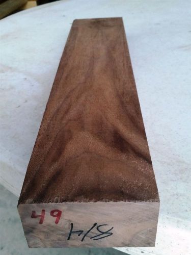 Thick 8/4 black walnut board 19 x 3.75 x 2in. wood lumber (sku:#l-49) for sale