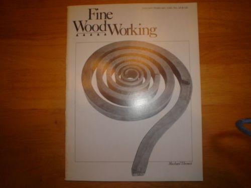 Vintage fine woodworking magazine taunton press issue no20 jan feb 1980 for sale