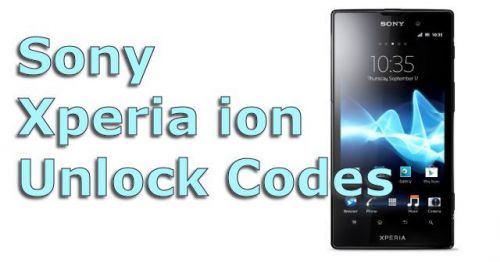Unlock code at&amp;t  sony xperia ion lt28at for sale