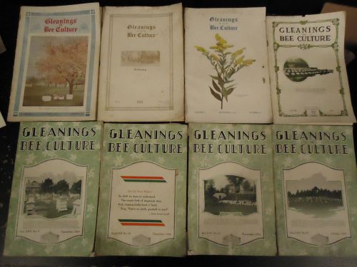 Gleanings in Bee Culture 23 Antique Bee Keeping Magazines Late 1800s - 1920s