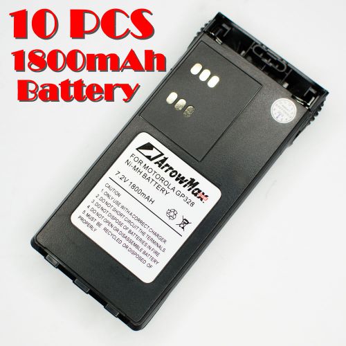 10 pcs Wholesale HNN9008/HNN9009 Battery for Motorola GP328 HT750 HT1250 HT-750